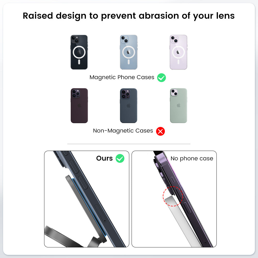 Magnetic Folding Bracket Three-in-one Wireless Charger