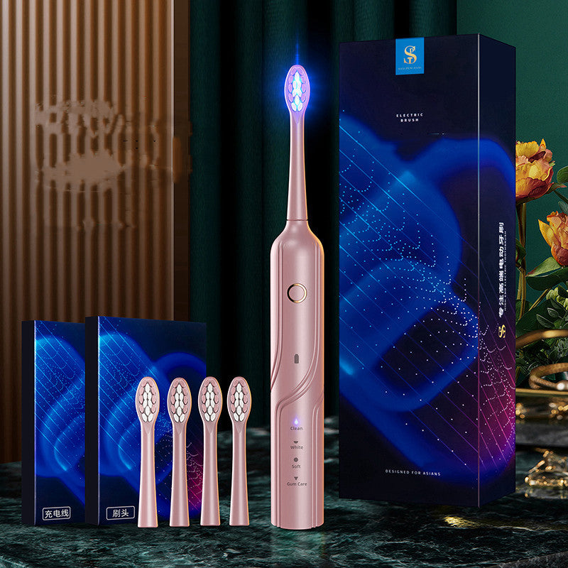 Blu-ray Electric Toothbrush  Couple Set Fully Automatic